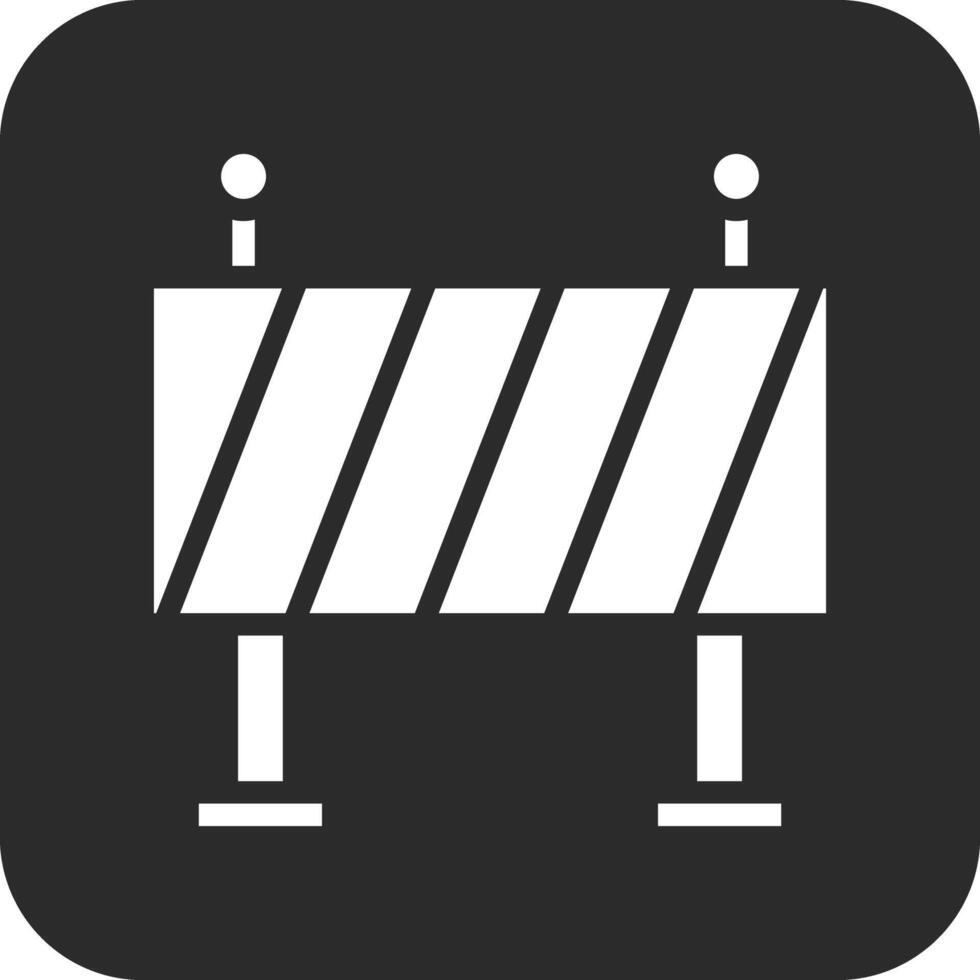 Road Block Vector Icon