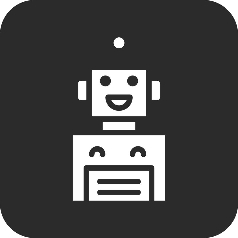 icono de vector de robot