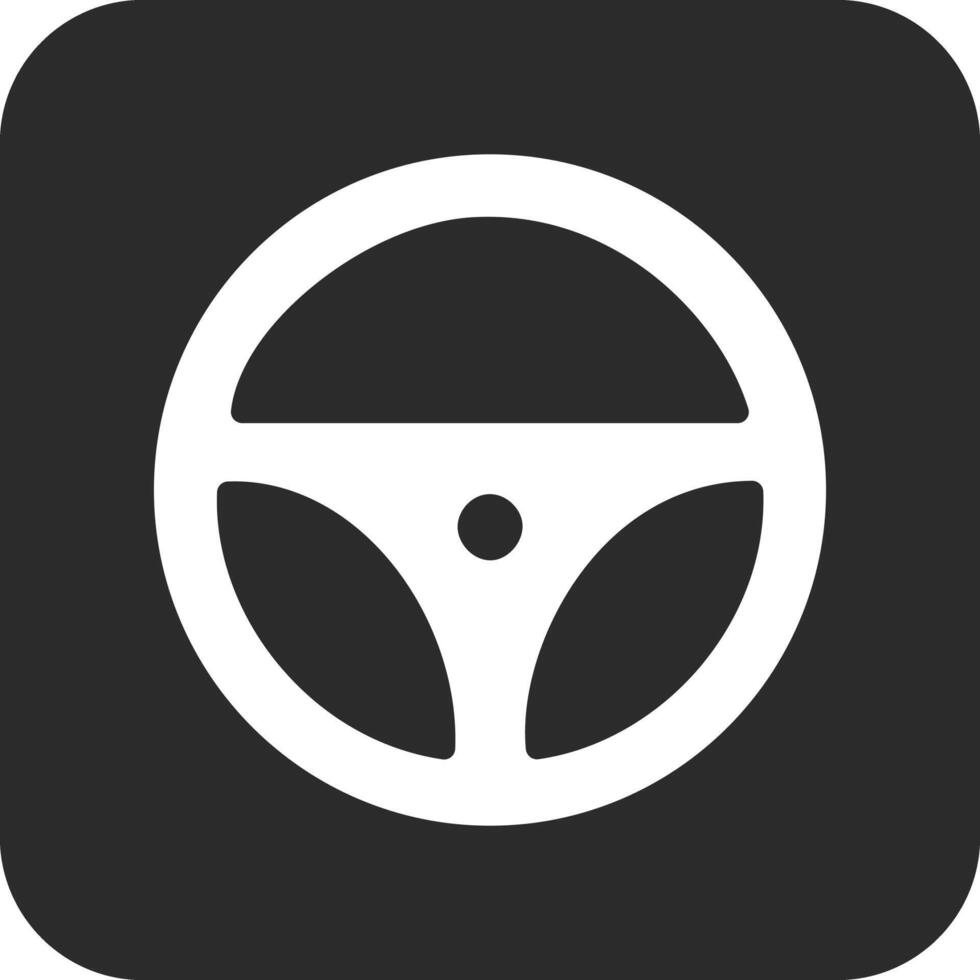 Steering Wheel Vector Icon