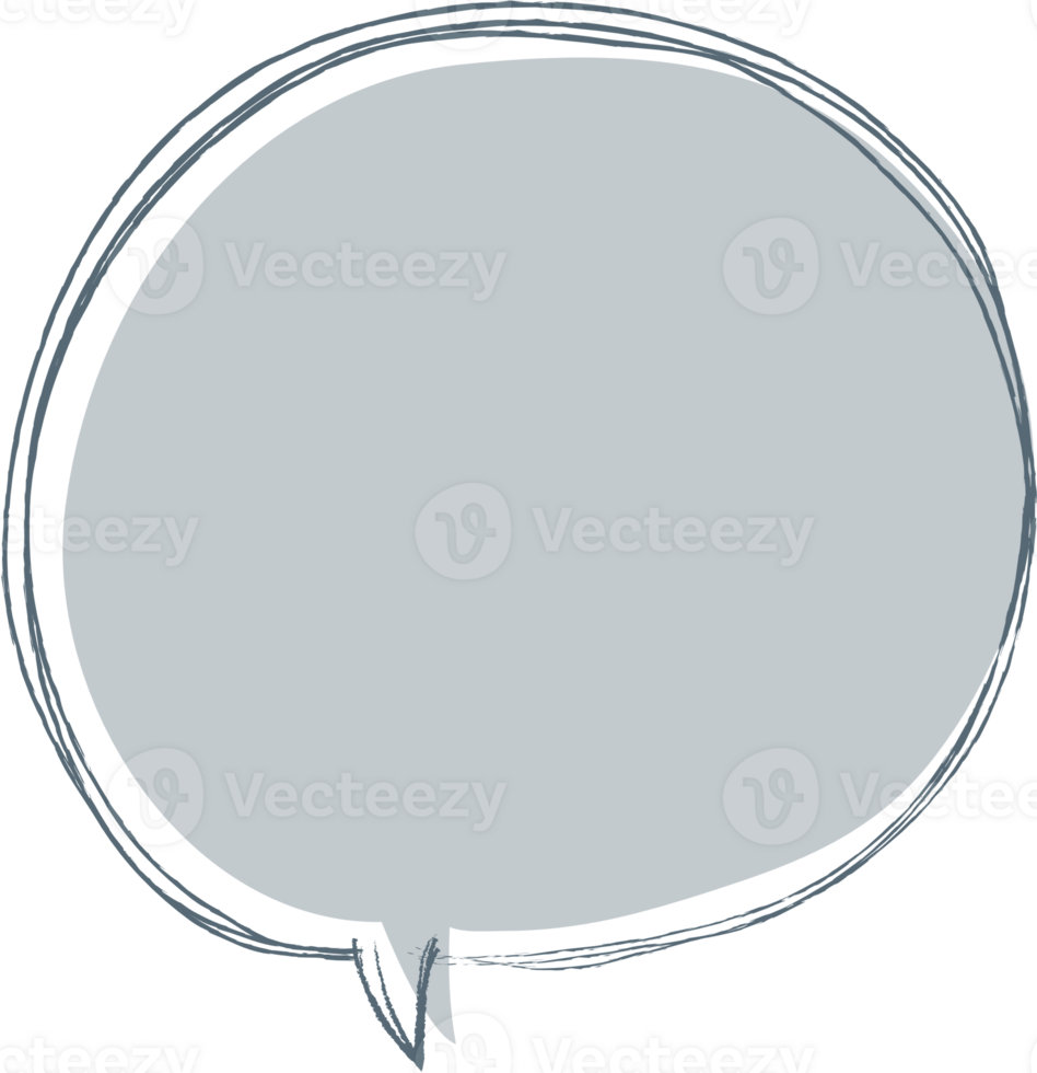Colorful pastel blue color speech bubble balloon, icon sticker memo keyword planner text box banner, flat png transparent element design
