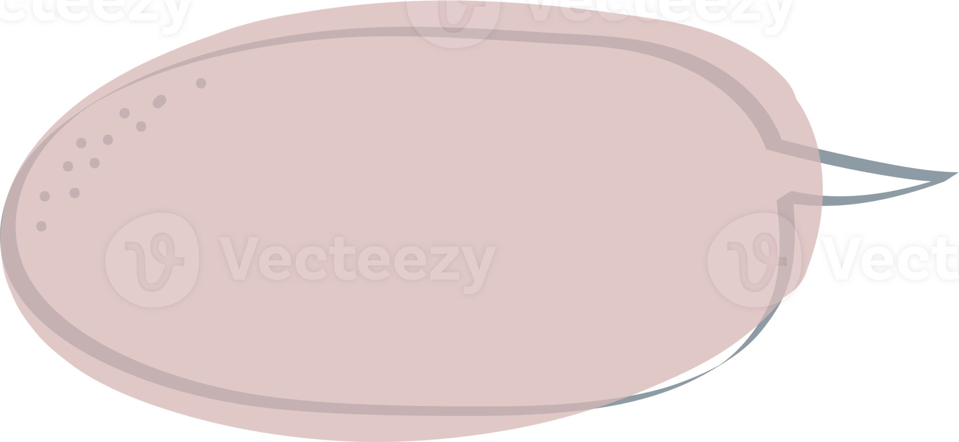 Colorful pastel pink color speech bubble balloon, icon sticker memo keyword planner text box banner, flat png transparent element design