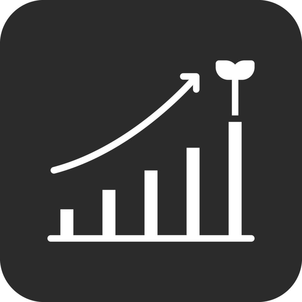 icono de vector de crecimiento empresarial