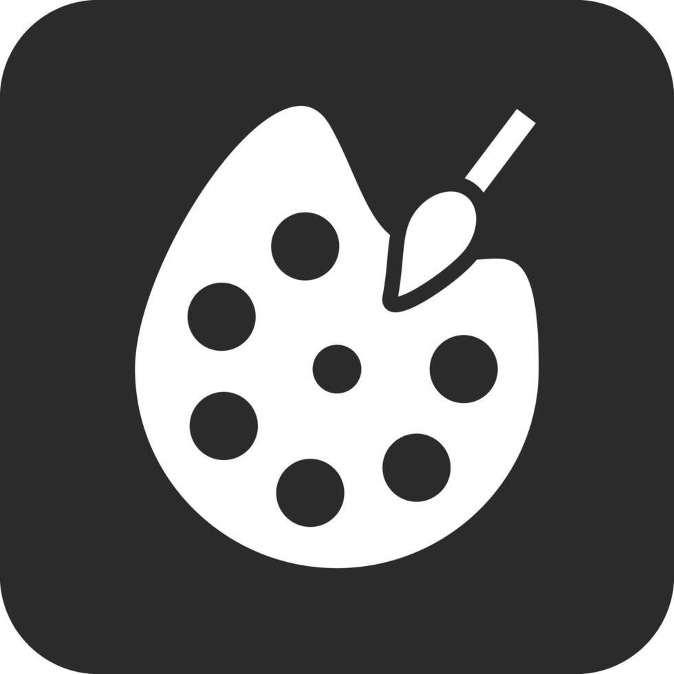 icono de vector de paleta de colores