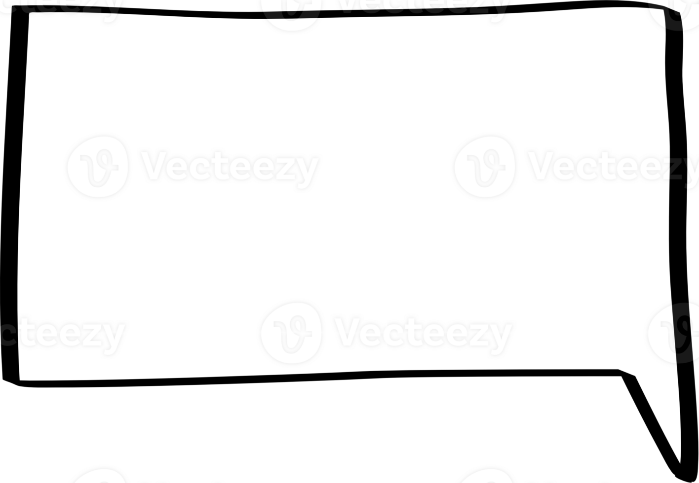 Black and white color speech bubble balloon, icon sticker memo keyword planner text box banner, flat png transparent element design