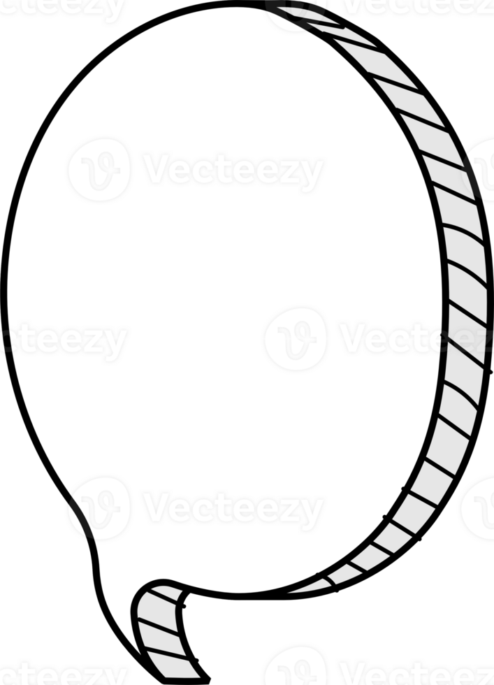 3d white color speech bubble balloon icon sticker memo keyword planner text box banner, flat png transparent element design