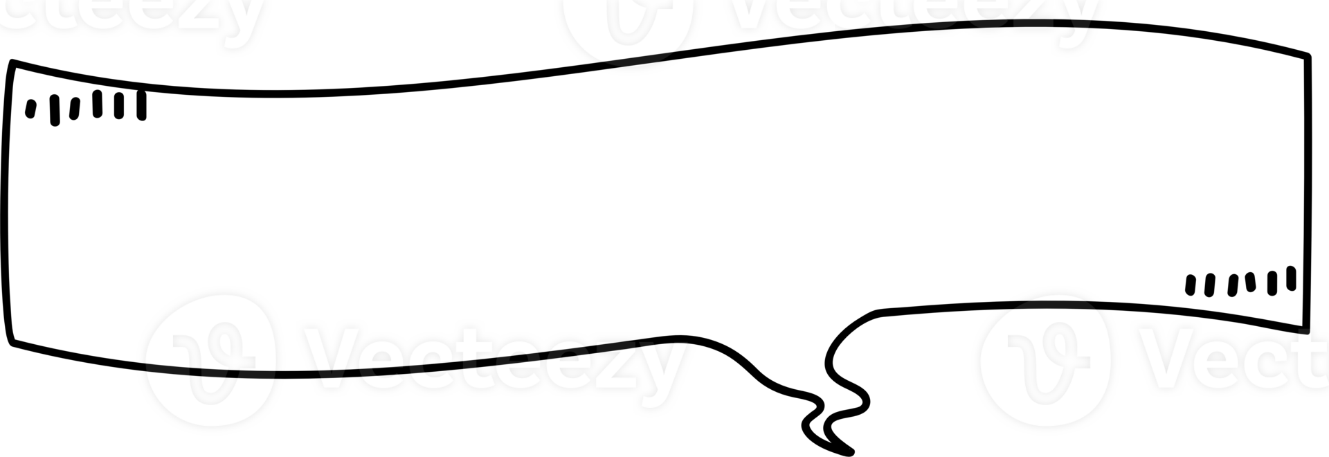 Black and white color speech bubble balloon, icon sticker memo keyword planner text box banner, flat png transparent element design
