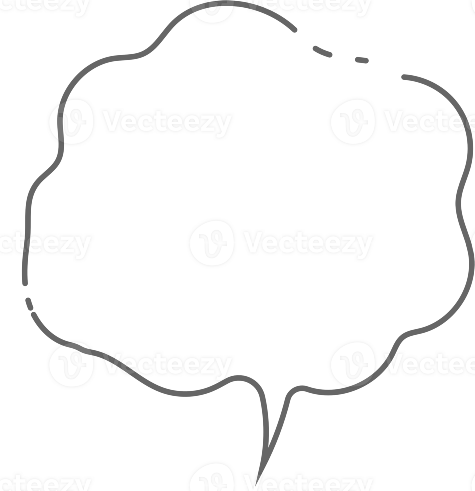 speech bubble balloon white color icon sticker memo keyword planner text box banner, flat png transparent element design