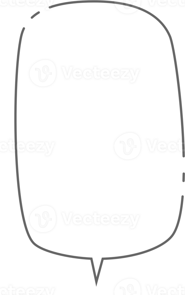 speech bubble balloon white color icon sticker memo keyword planner text box banner, flat png transparent element design