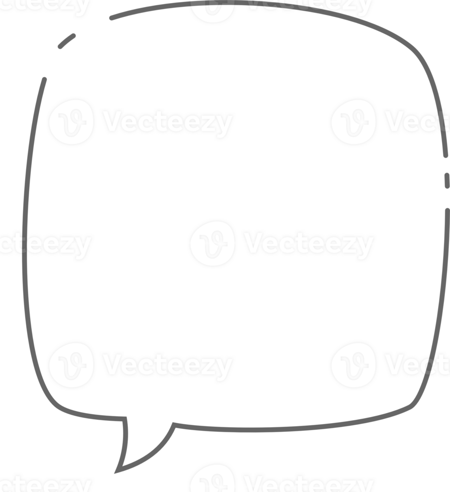 speech bubble balloon white color icon sticker memo keyword planner text box banner, flat png transparent element design