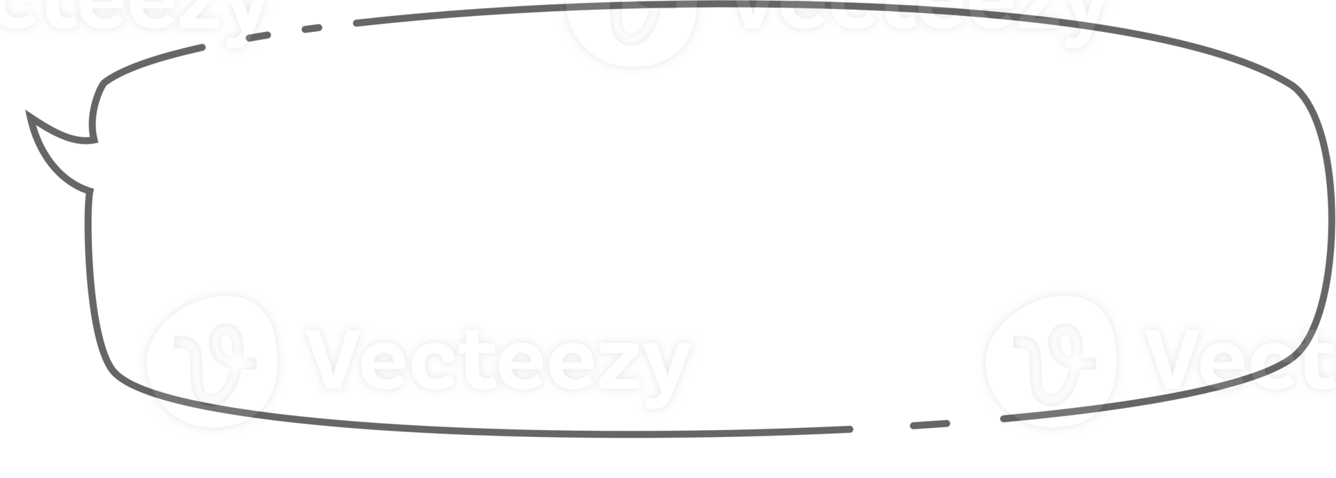 speech bubble balloon white color icon sticker memo keyword planner text box banner, flat png transparent element design