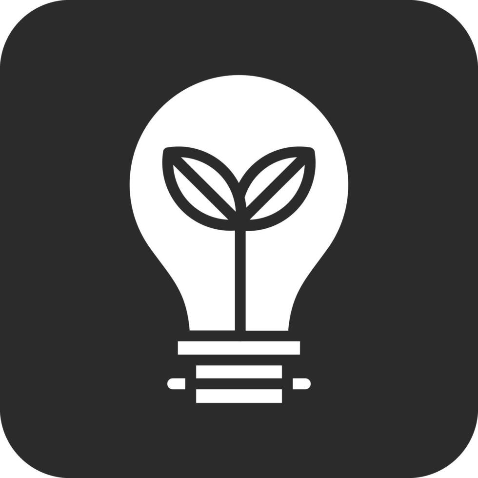 Ecologic Bulb Vector Icon