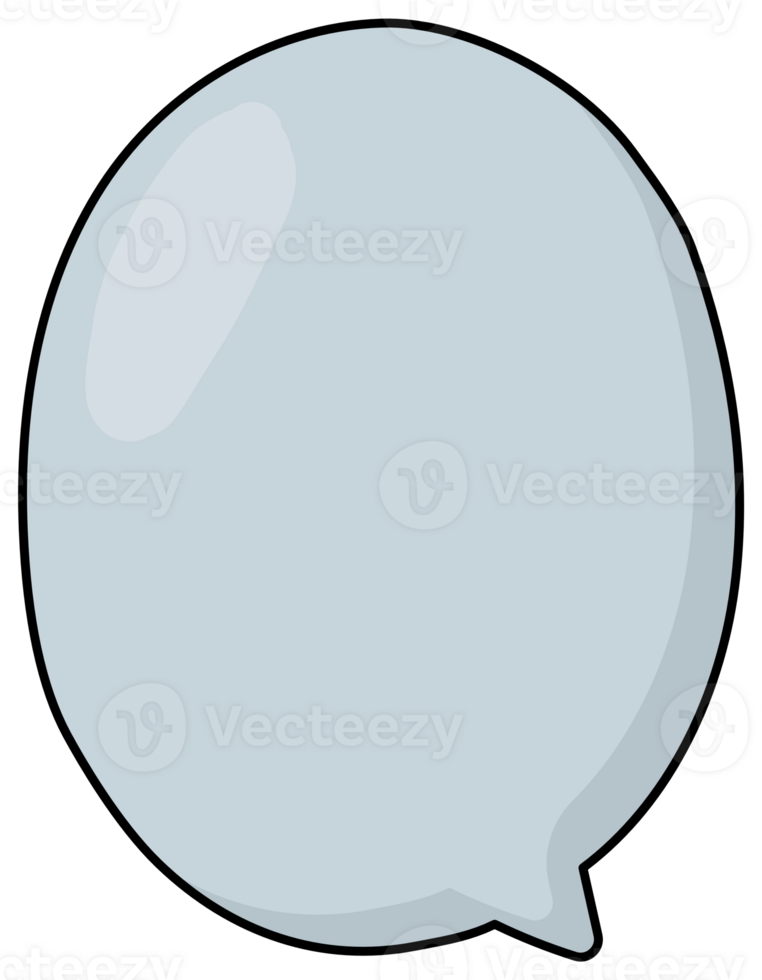 speech bubble balloon icon sticker memo keyword planner text box banner, flat png transparent element design