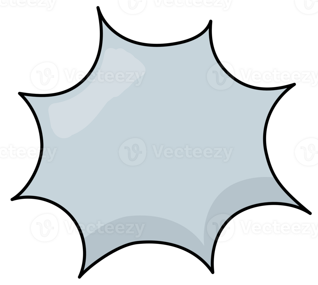 speech bubble balloon icon sticker memo keyword planner text box banner, flat png transparent element design