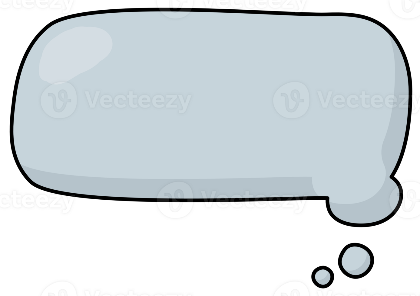 speech bubble balloon icon sticker memo keyword planner text box banner, flat png transparent element design