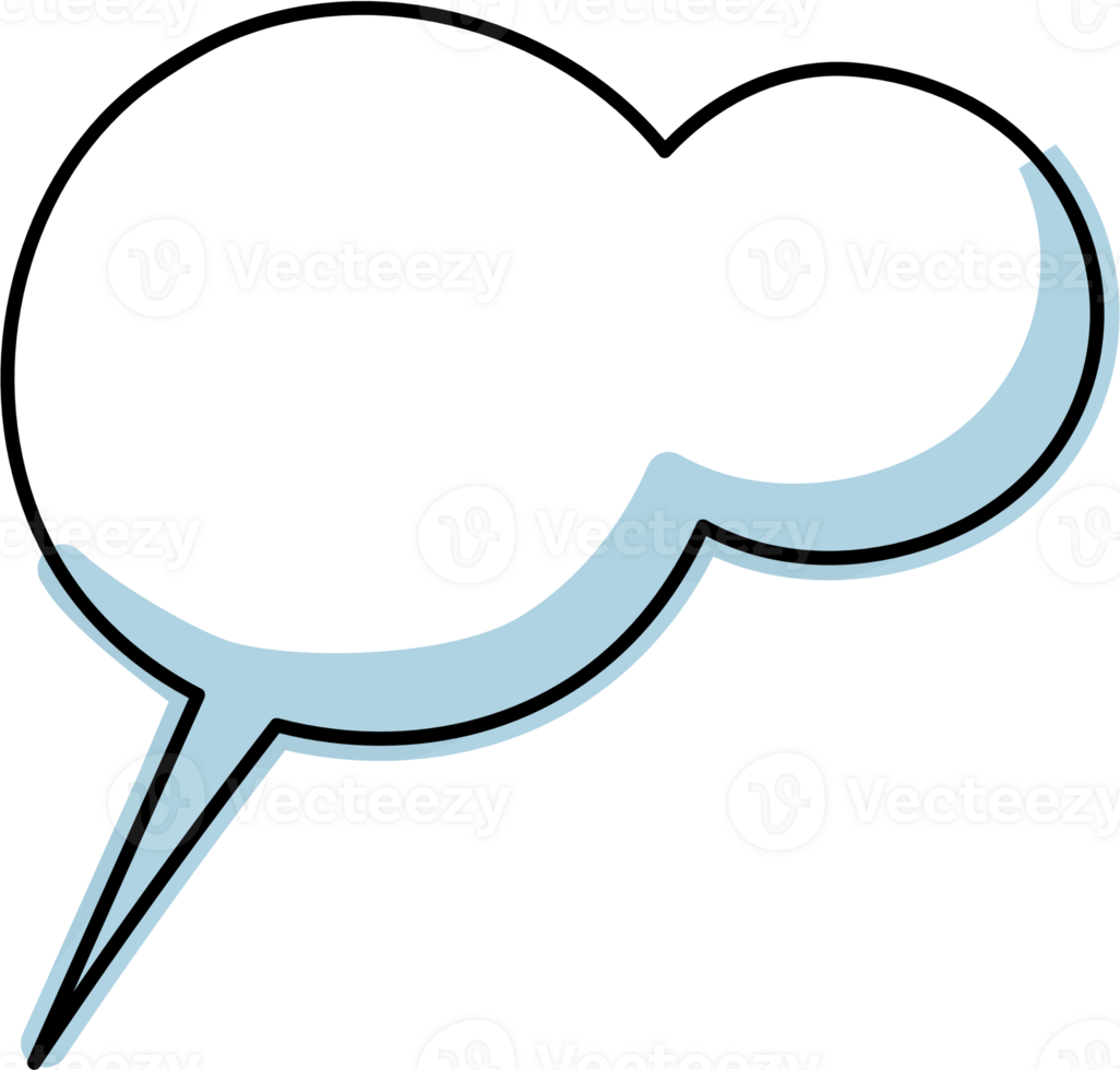 Rede Blase Ballon Symbol Aufkleber Memo Stichwort Planer Text Box Banner, eben png transparent Element Design