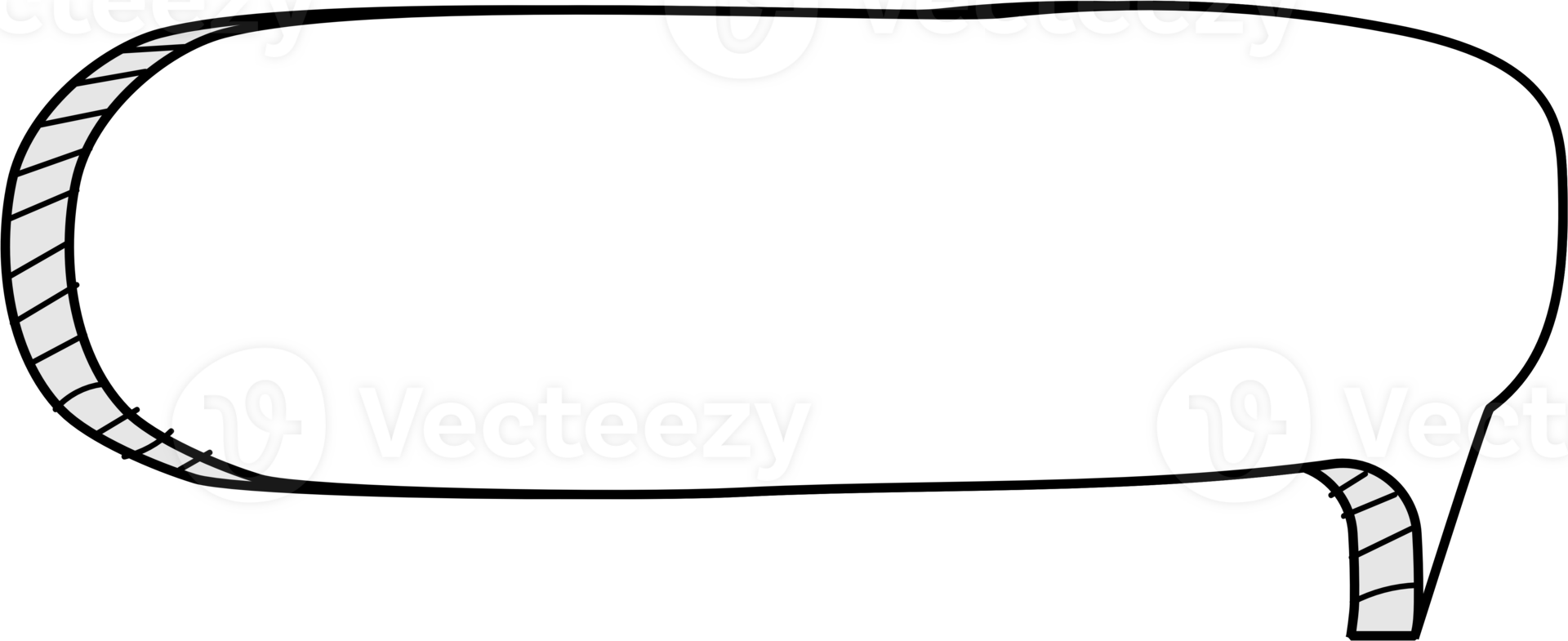 3d speech bubble balloon icon sticker memo keyword planner text box banner, flat png transparent element design