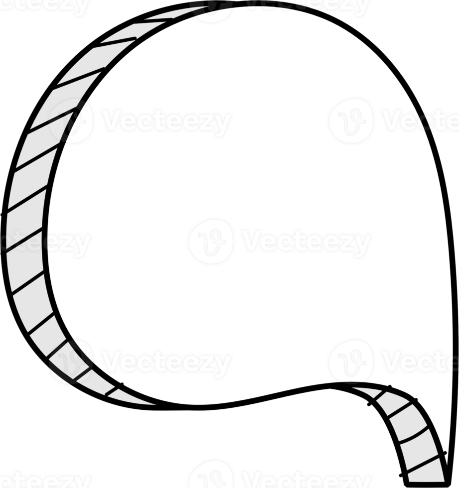 3d speech bubble balloon icon sticker memo keyword planner text box banner, flat png transparent element design