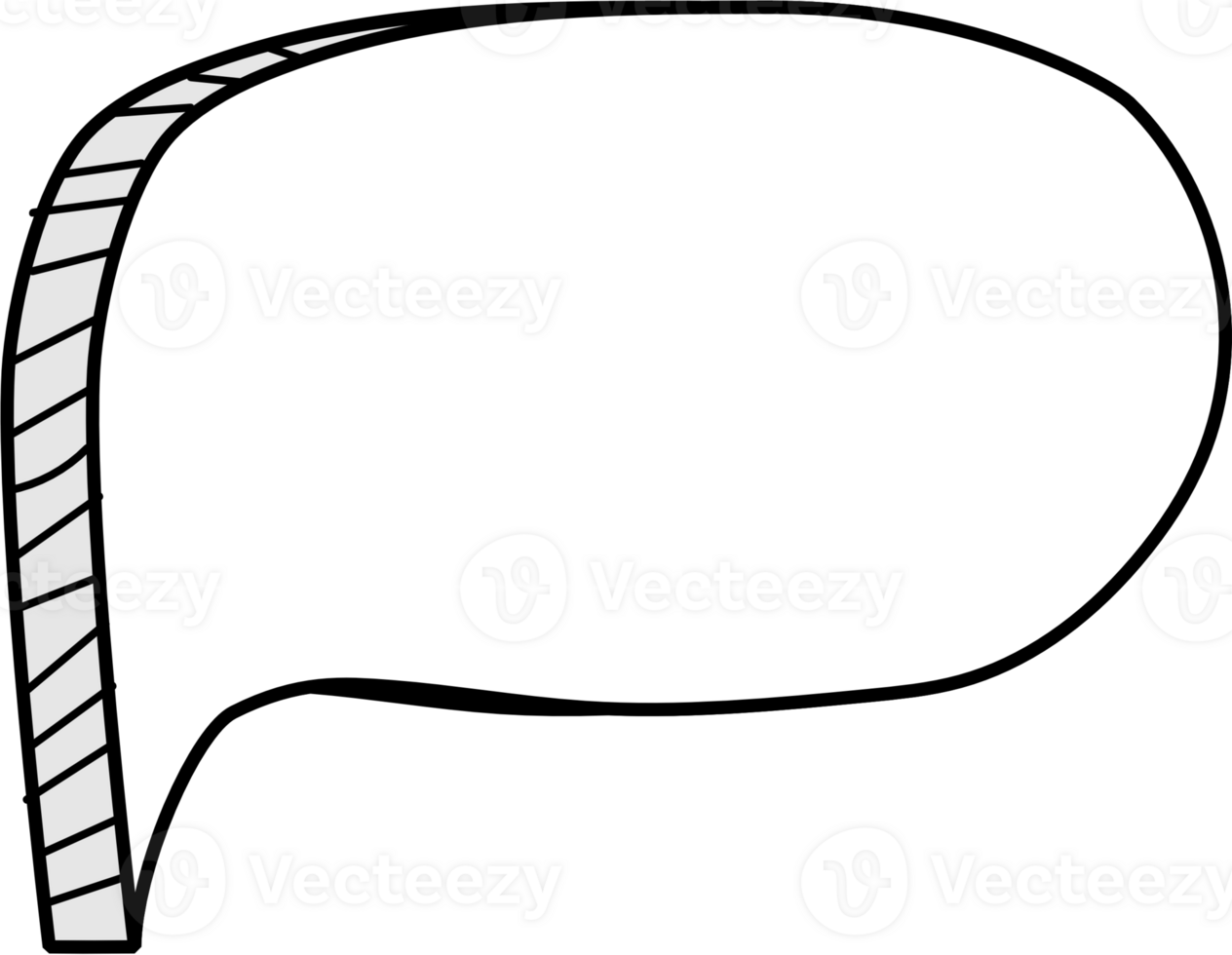 3d speech bubble balloon icon sticker memo keyword planner text box banner, flat png transparent element design