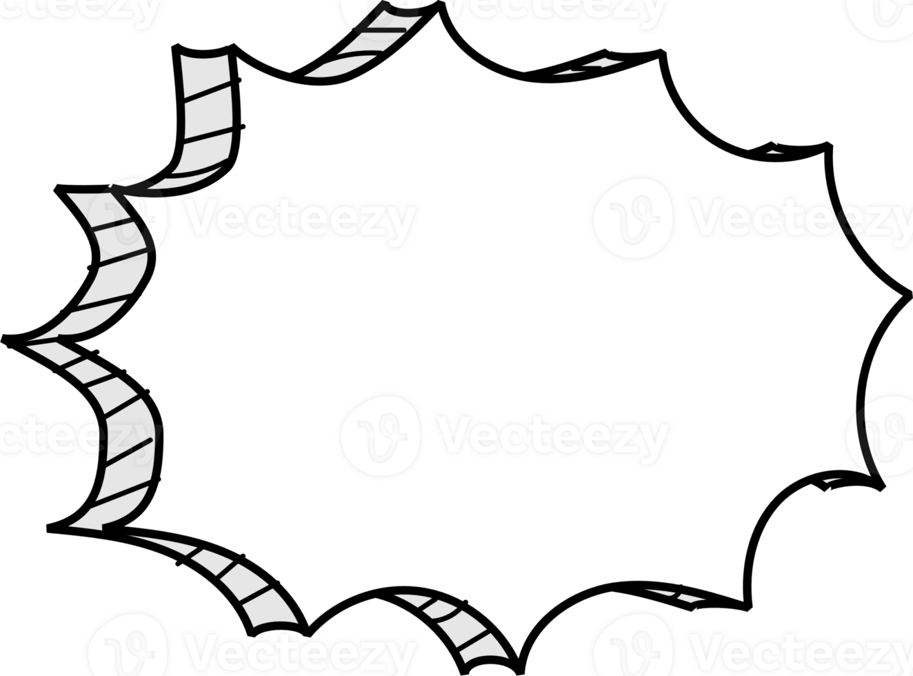 3d speech bubble balloon icon sticker memo keyword planner text box banner, flat png transparent element design