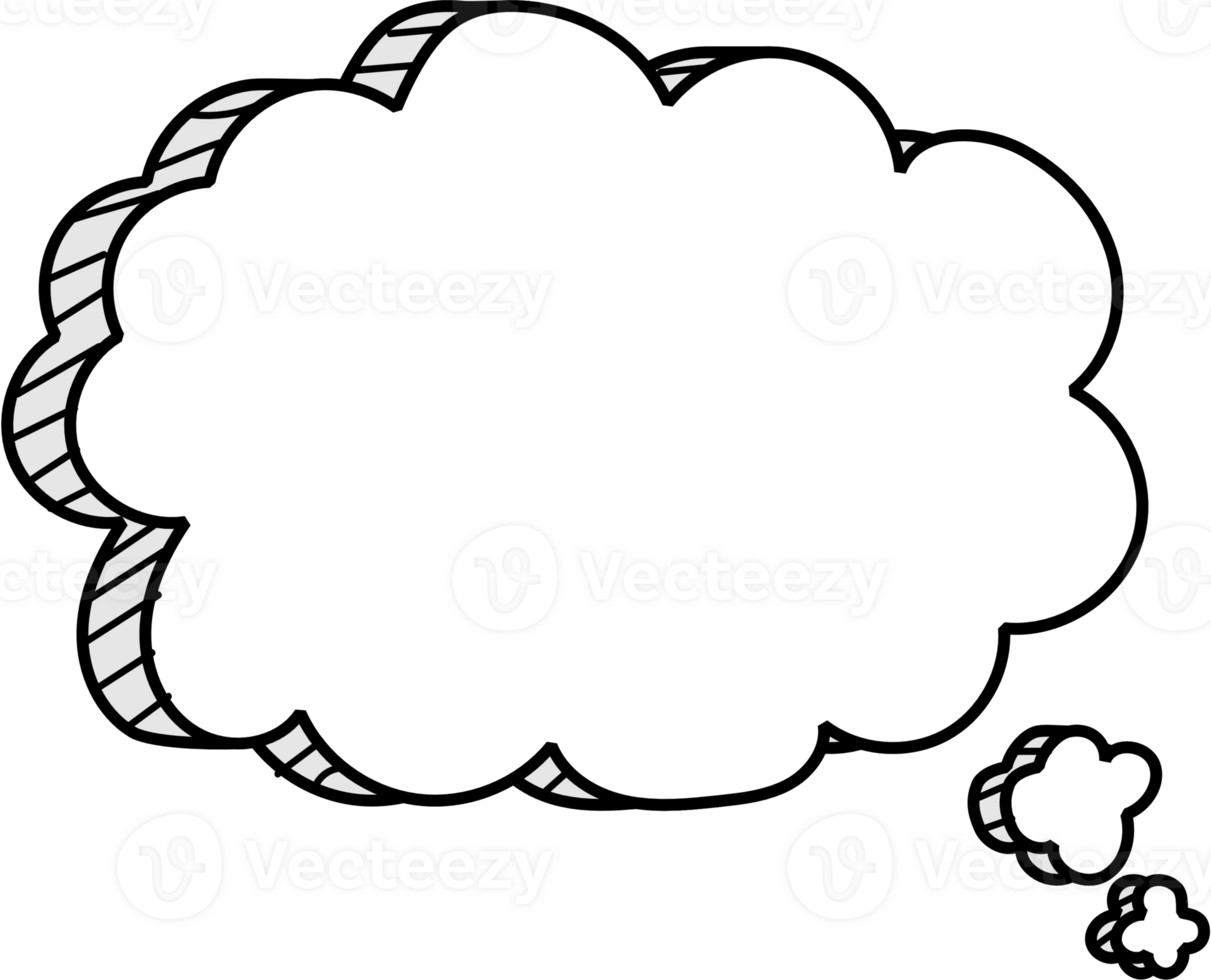 3d speech bubble balloon icon sticker memo keyword planner text box banner, flat png transparent element design