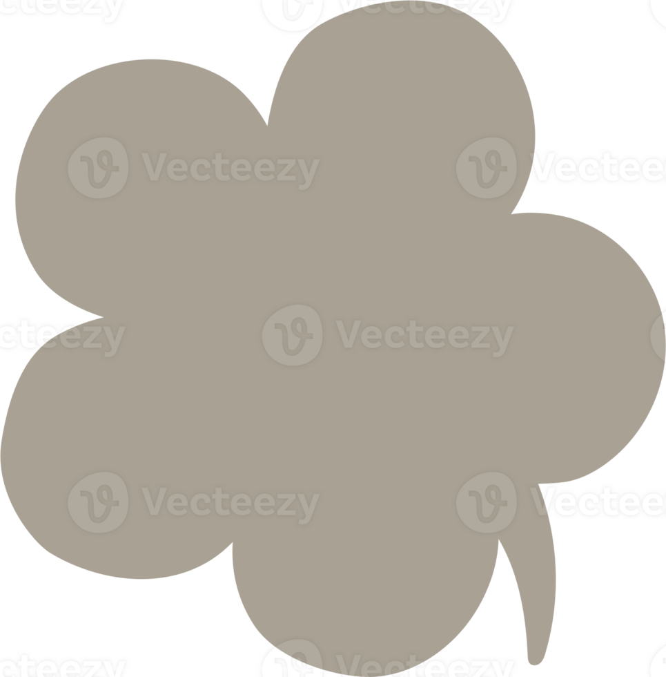 speech bubble balloon icon sticker memo keyword planner text box banner, flat png transparent element design