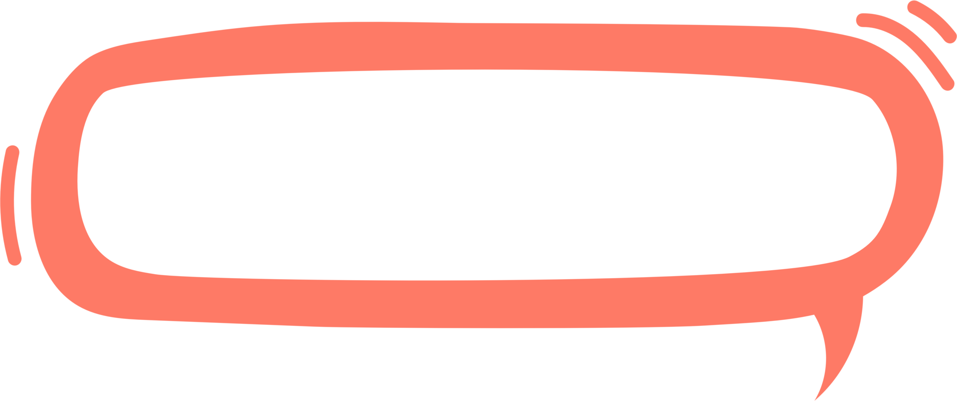 Colorful pastel orange color speech bubble balloon, icon sticker memo