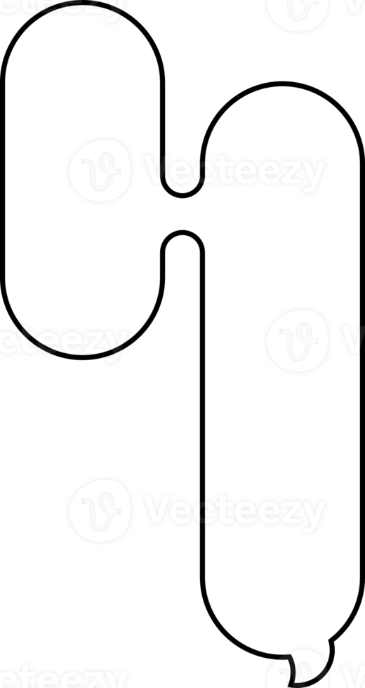 Black and white color speech bubble balloon, icon sticker memo keyword planner text box banner, flat png transparent element design