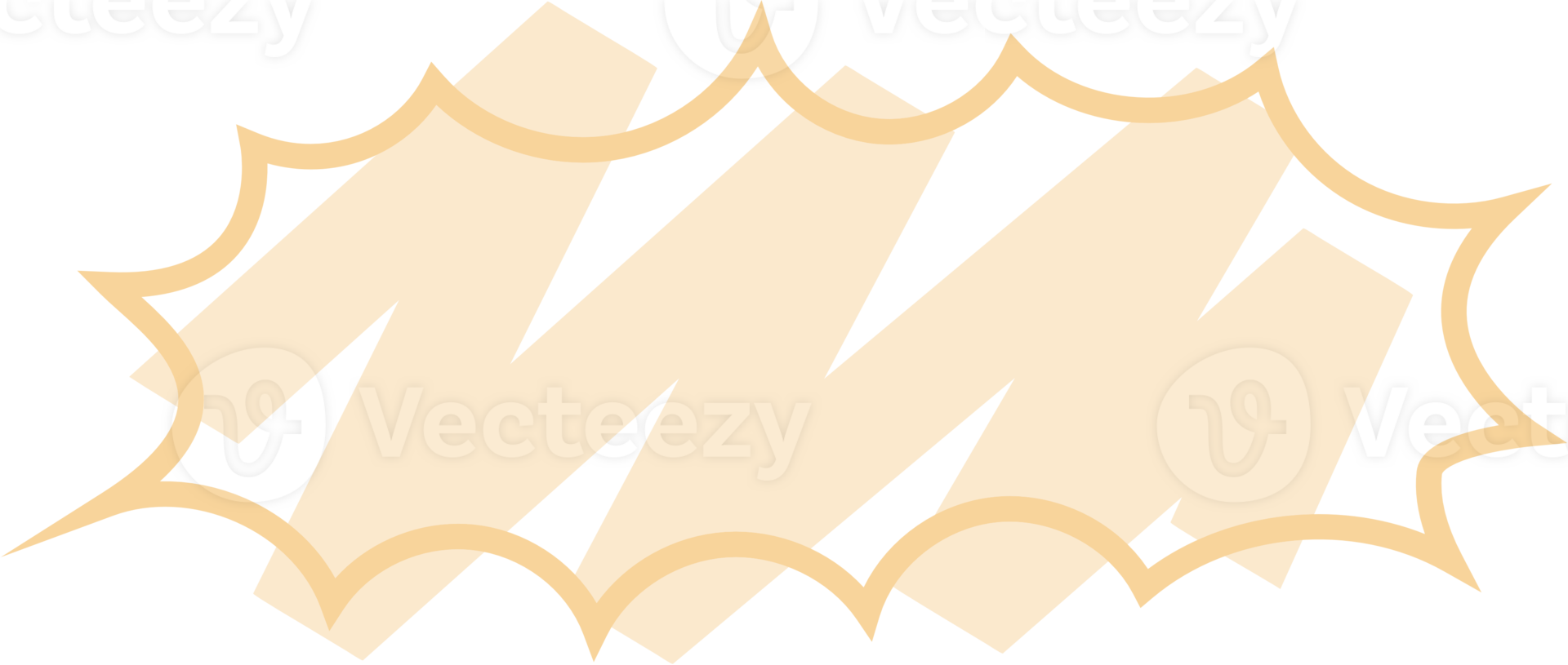 Colorful pastel yellow color speech bubble balloon, icon sticker memo keyword planner text box banner, flat png transparent element design