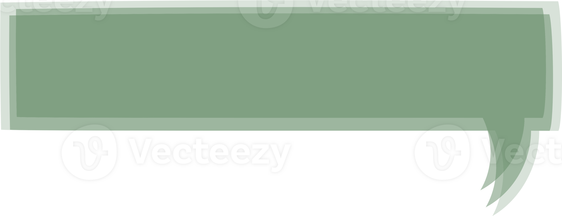 Colorful pastel green color speech bubble balloon, icon sticker memo keyword planner text box banner, flat png transparent element design