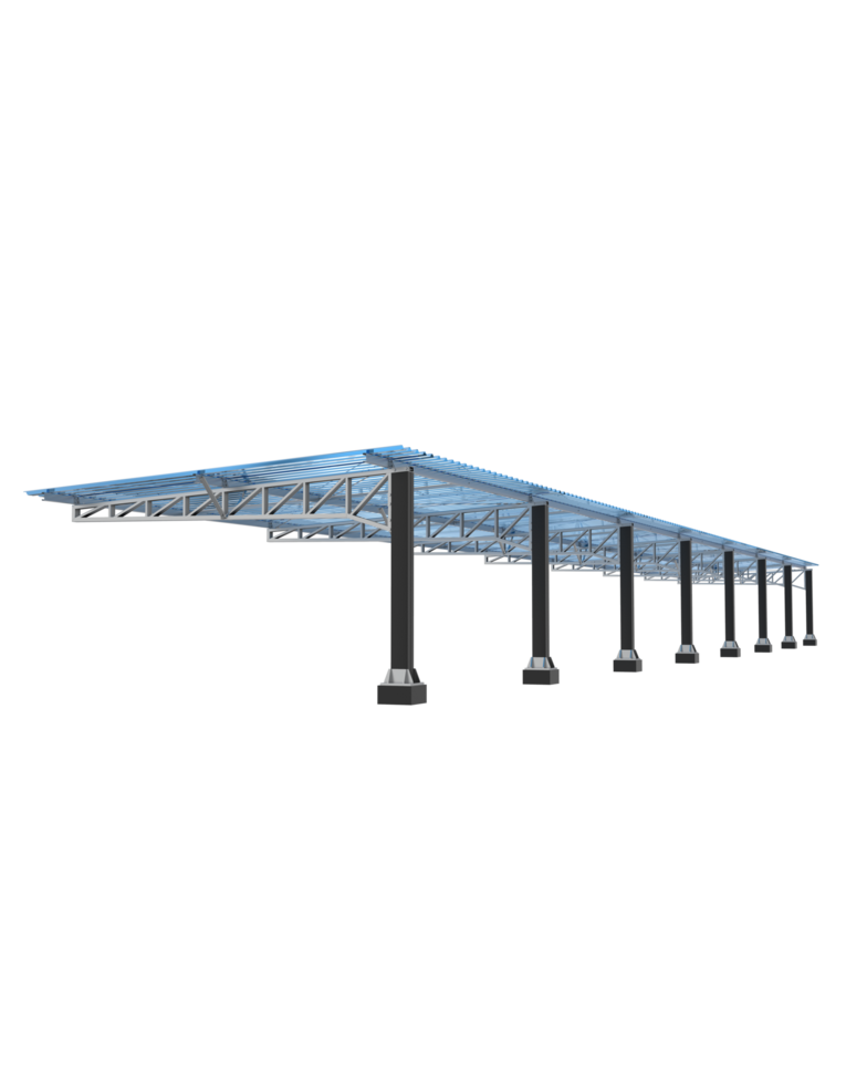 Bus station isolated on background. 3d rendering - illustration png