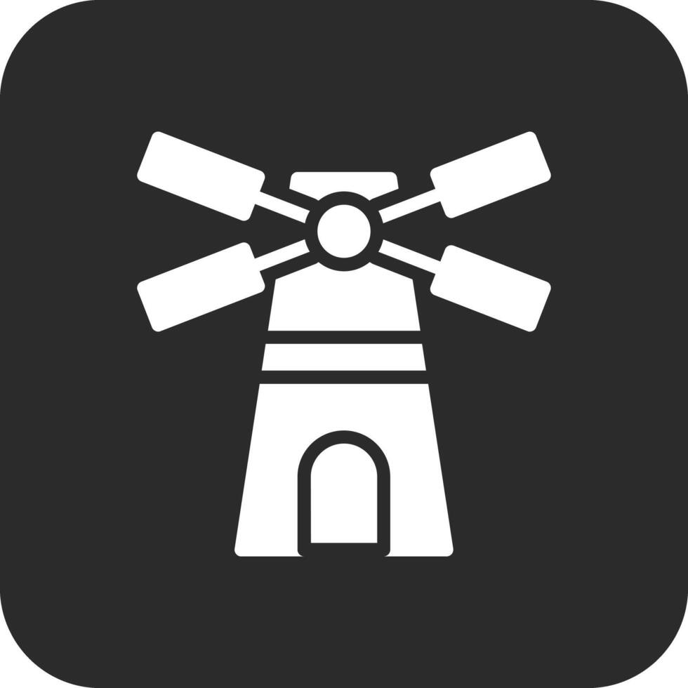 Windmill Vector Icon