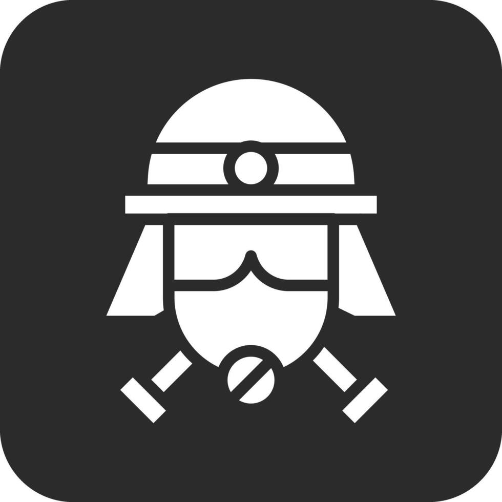 Fireman Mask Vector Icon