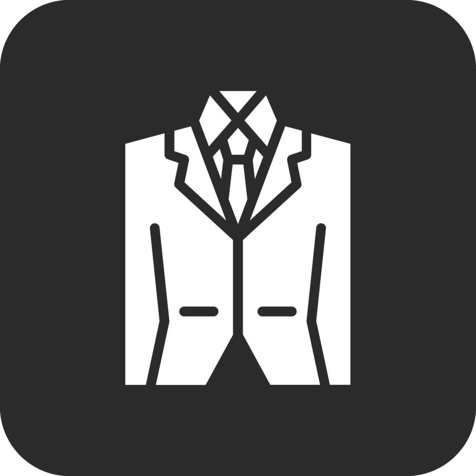 icono de vector de traje de hombre de boda