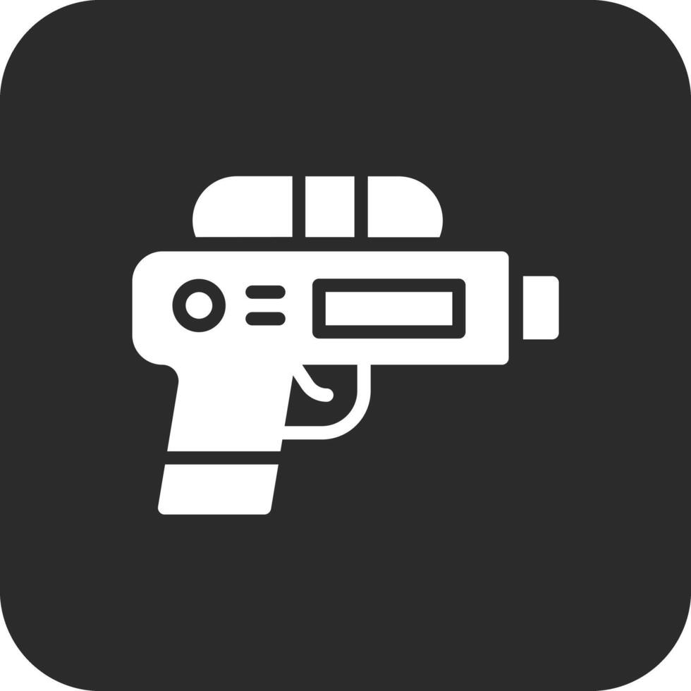 icono de vector de pistola de agua