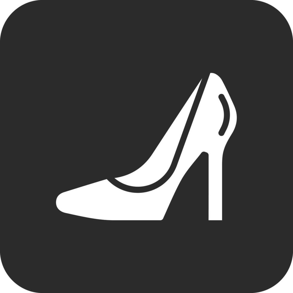 icono de vector de tacones altos