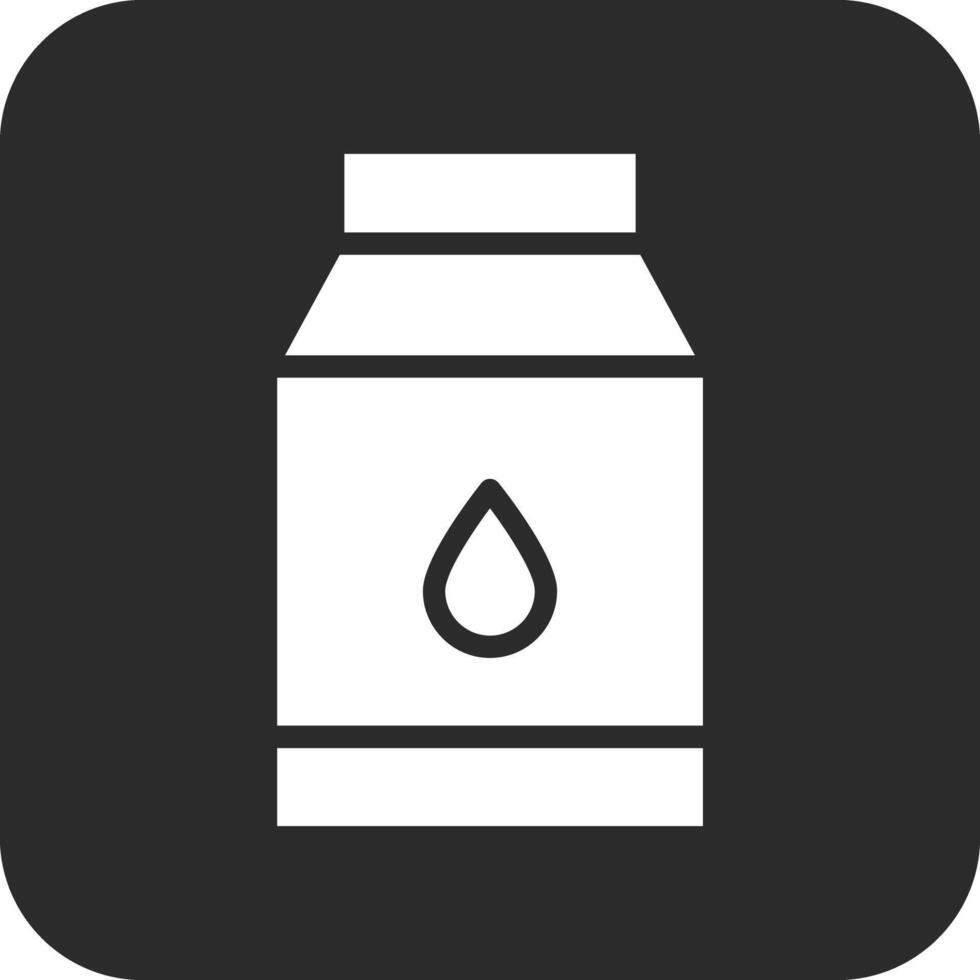 icono de vector de leche