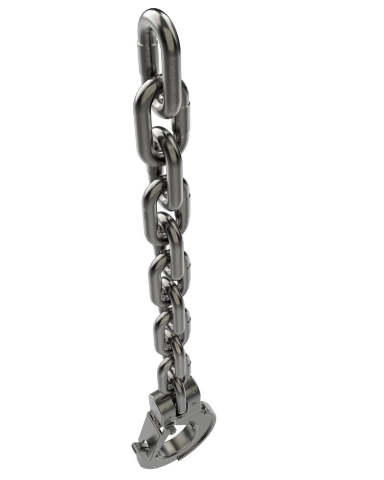 Construction crane isolated on background. 3d rendering - illustration png