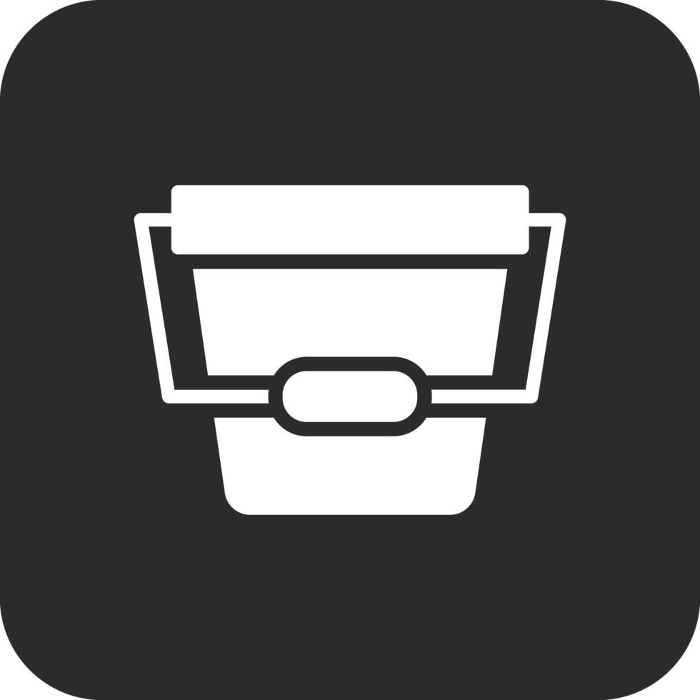 Water Bucket Vector Icon