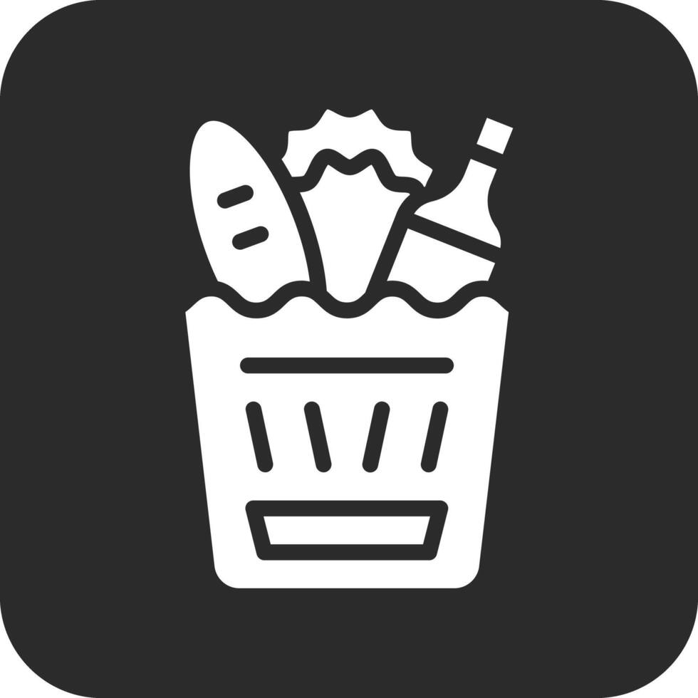 Groceries Vector Icon