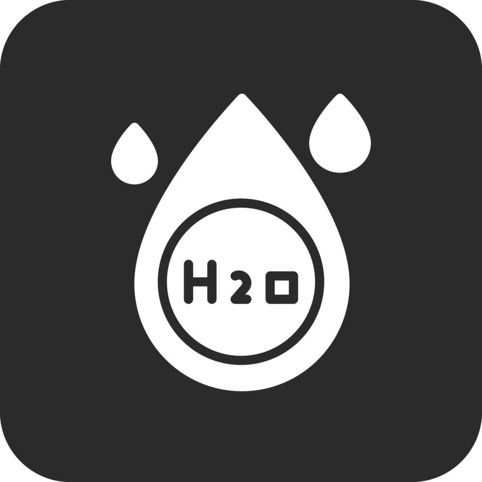 H2O Vector Icon