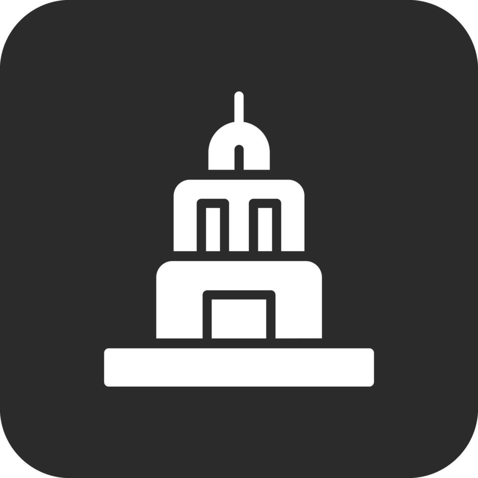 Old Building Vector Icon