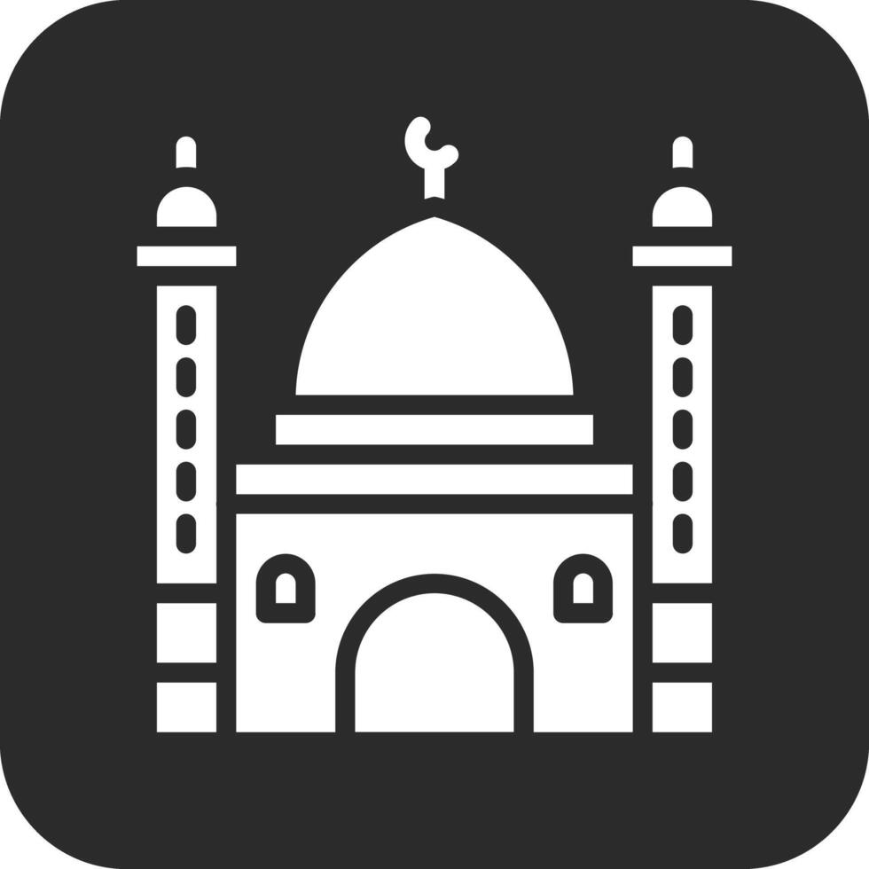 icono de vector de mezquita