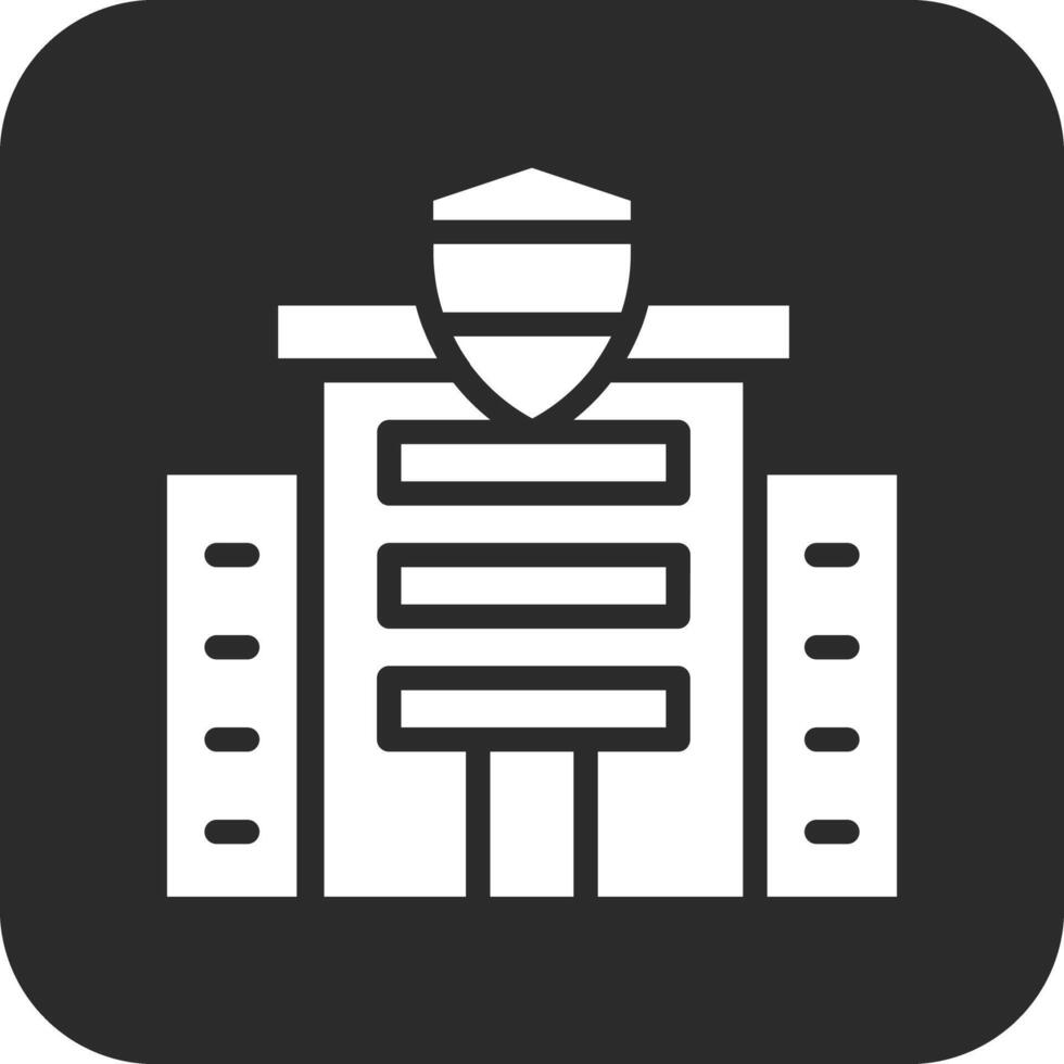 Police Station Vector Icon