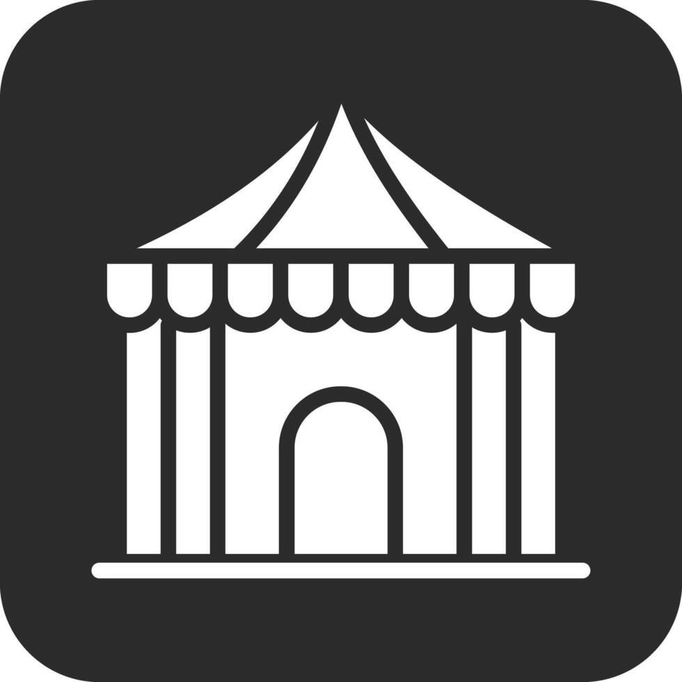 Circus Tent Vector Icon