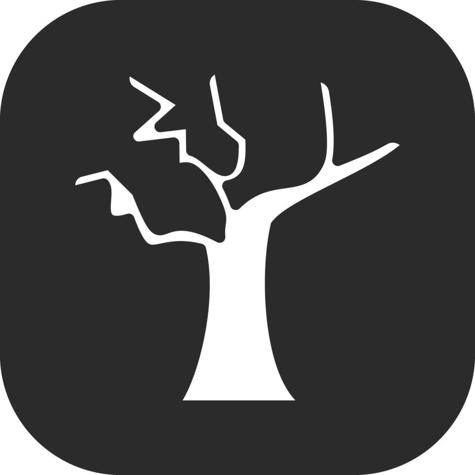 Dry Tree Vector Icon