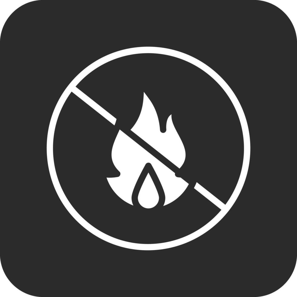 No Fire Vector Icon