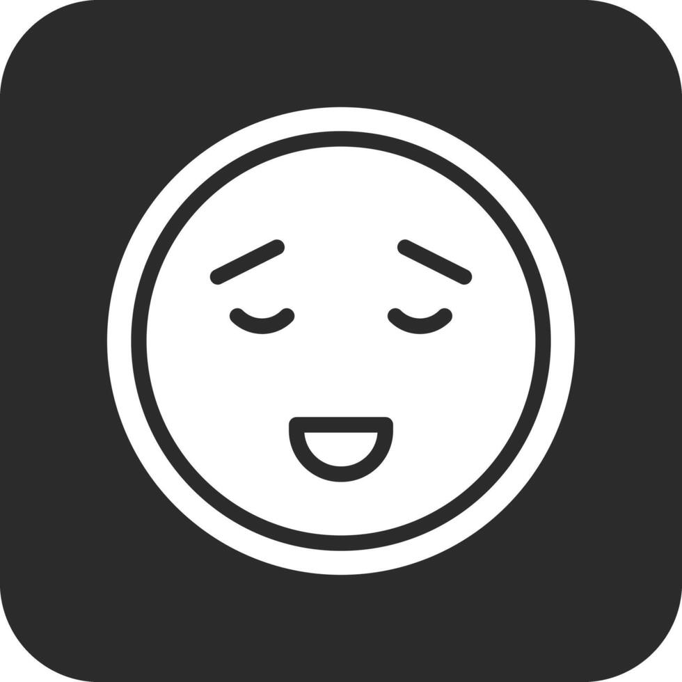 Calm Emotion Vector Icon