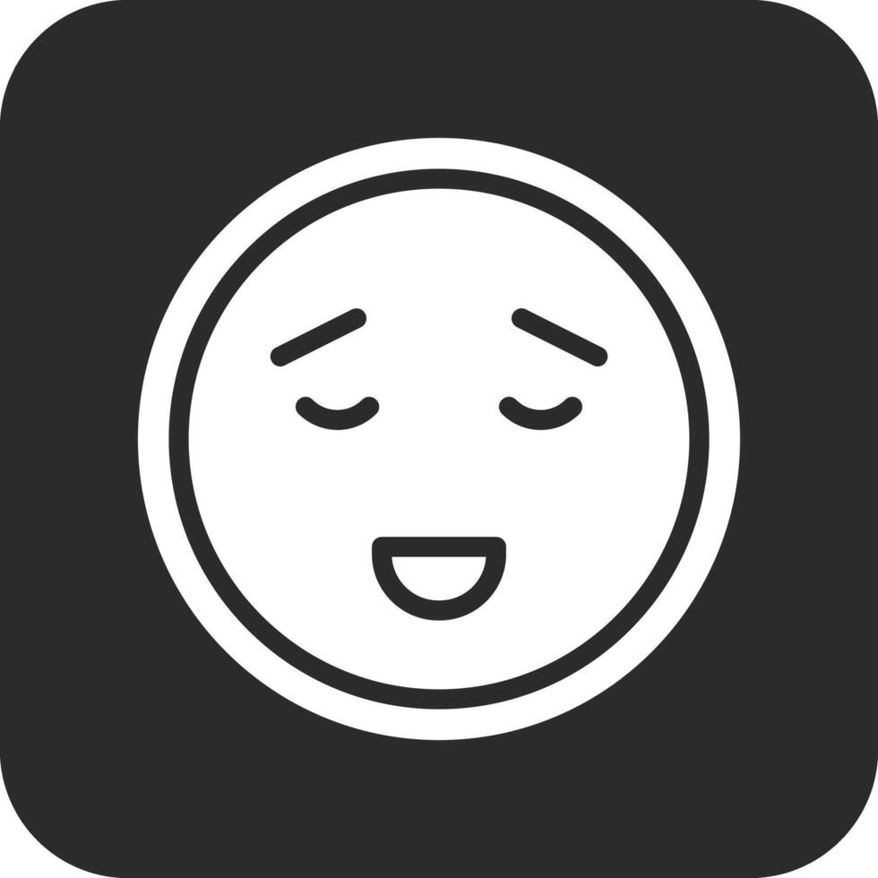 Calm Emotion Vector Icon