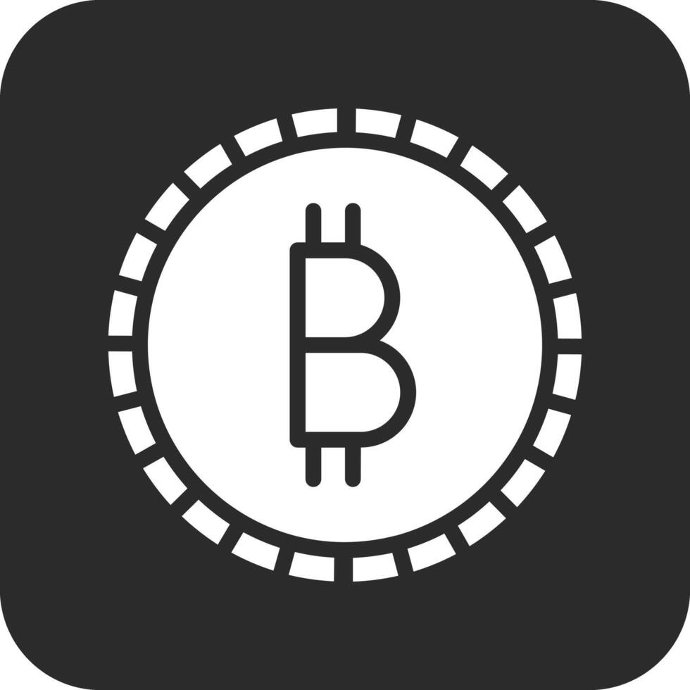 icono de vector de bitcoin