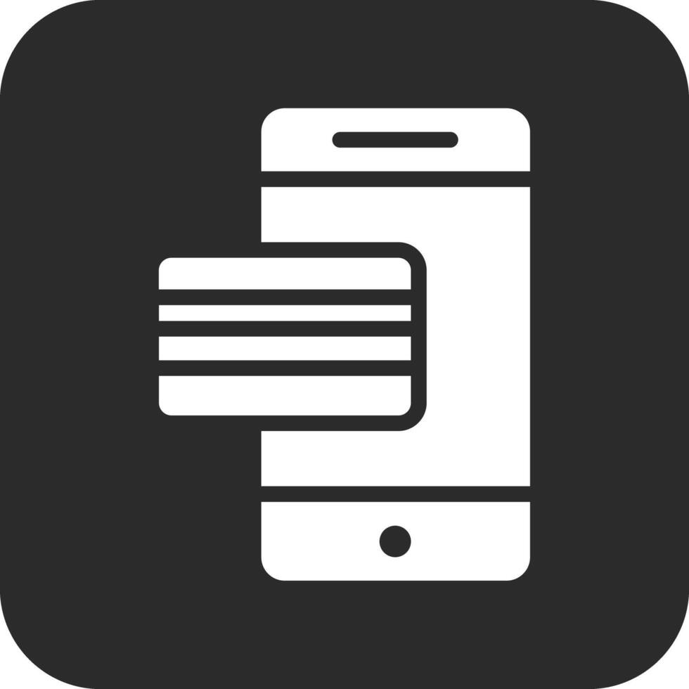 Mobile Banking Vector Icon